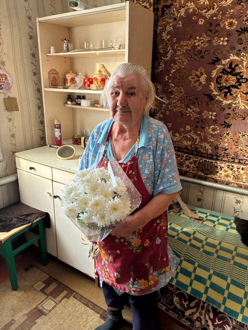 Жительница Малосердобинского района Екатерина Николаевна Назарова  отметила 98-летие 