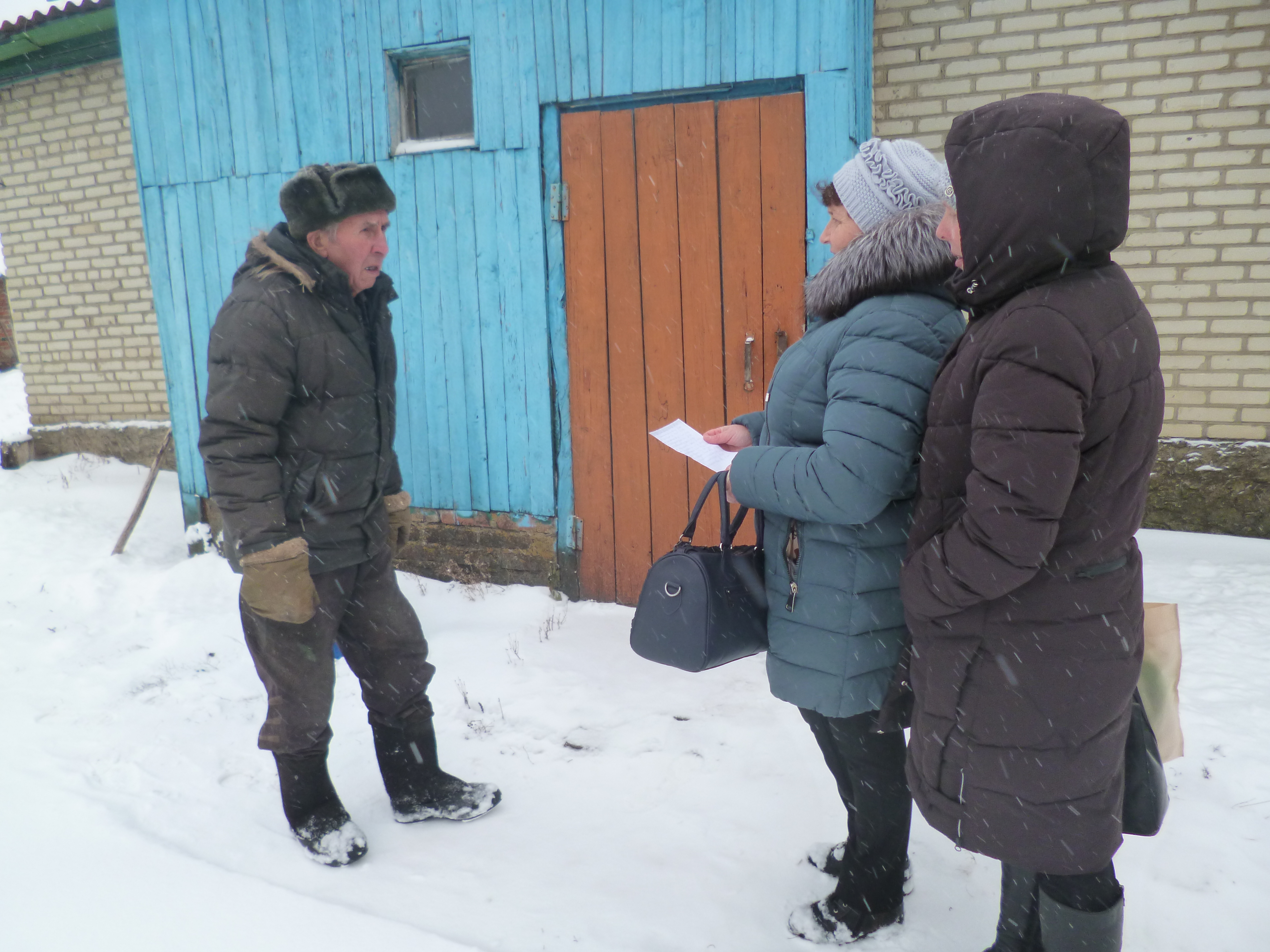 В Малосердобинском районе продолжает свою работу  медико-социальная группа