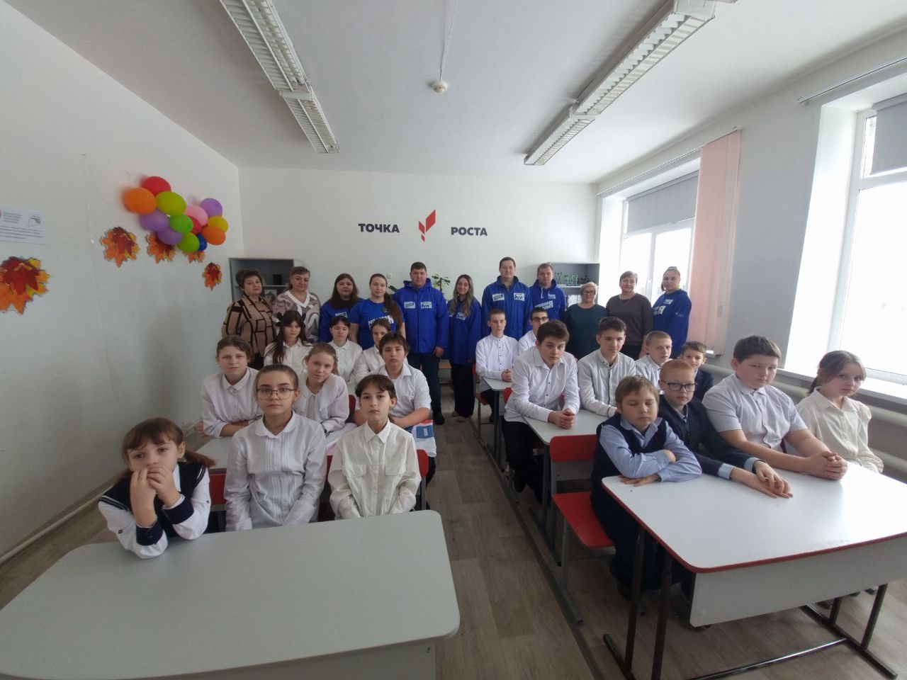 Молодогвардейцы встретились с обучающимися школы с.Новое Демкино.