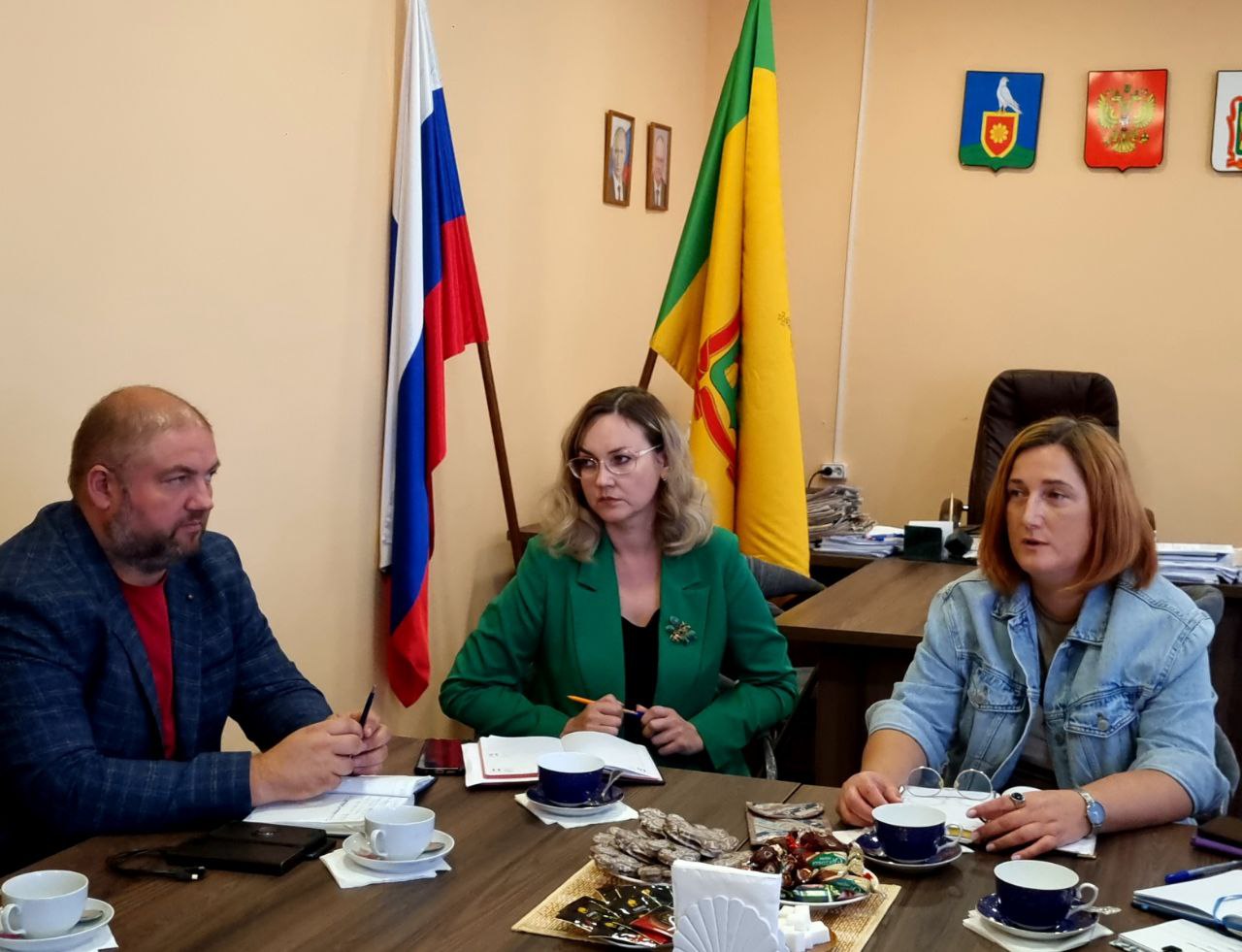 Малосердобинский район посетили представители Фонда «Защитники Отечества». Малосердобинский район посетили представители Фонда «Защитники Отечества».