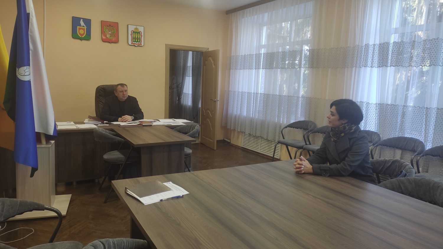 Исполняющий полномочия главы Малосердобинского района Сергей Львович Балакин провел  прием граждан