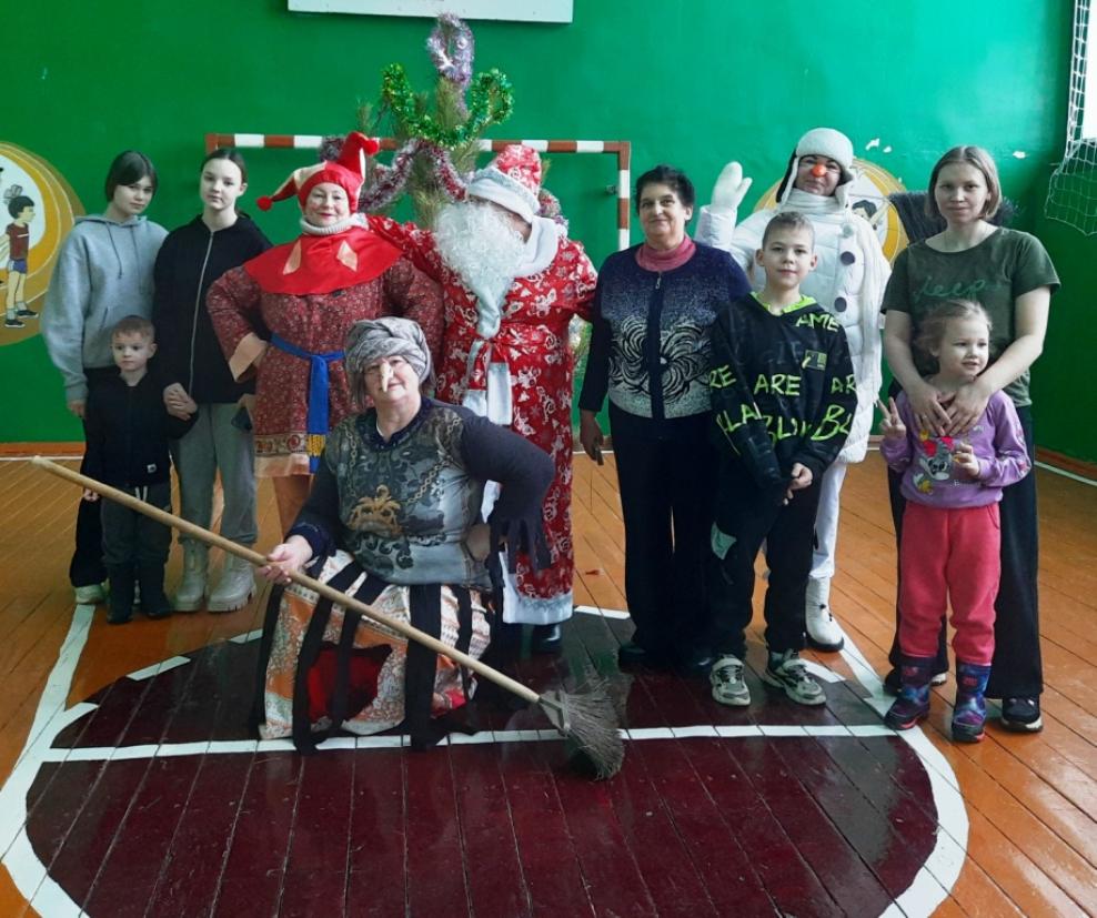 Спортивно-игровая программа «Зимние забавы» проведена в селе Марьевка