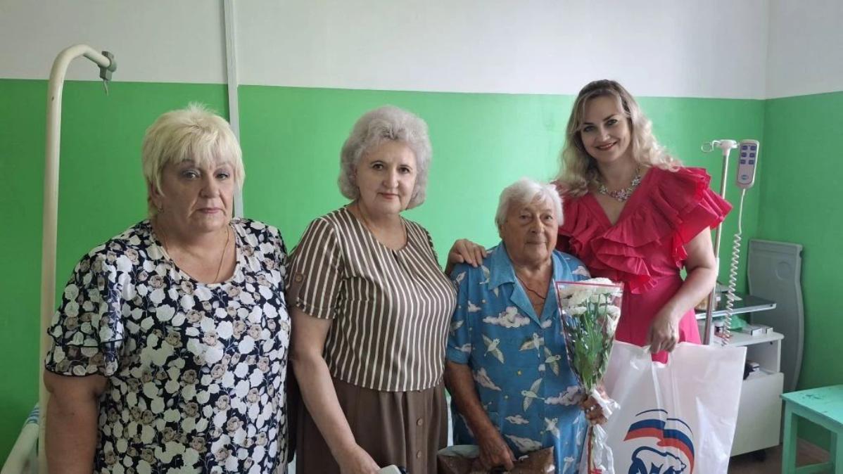 90-летний юбилей отметила жительница села Николаевка 90-летний юбилей отметила жительница села Николаевка