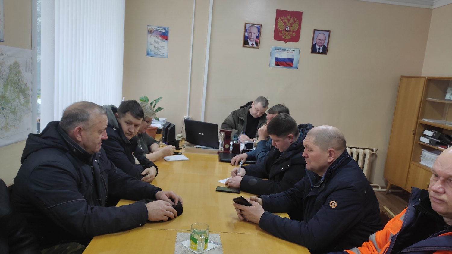 В администрации Малосердобинского района состоялось заседание КЧС и ОПБ