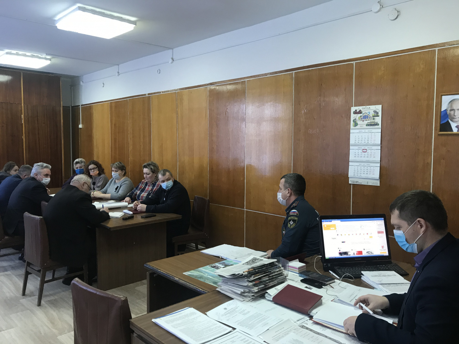 Еженедельная планерка в администрации Малосердобинского района