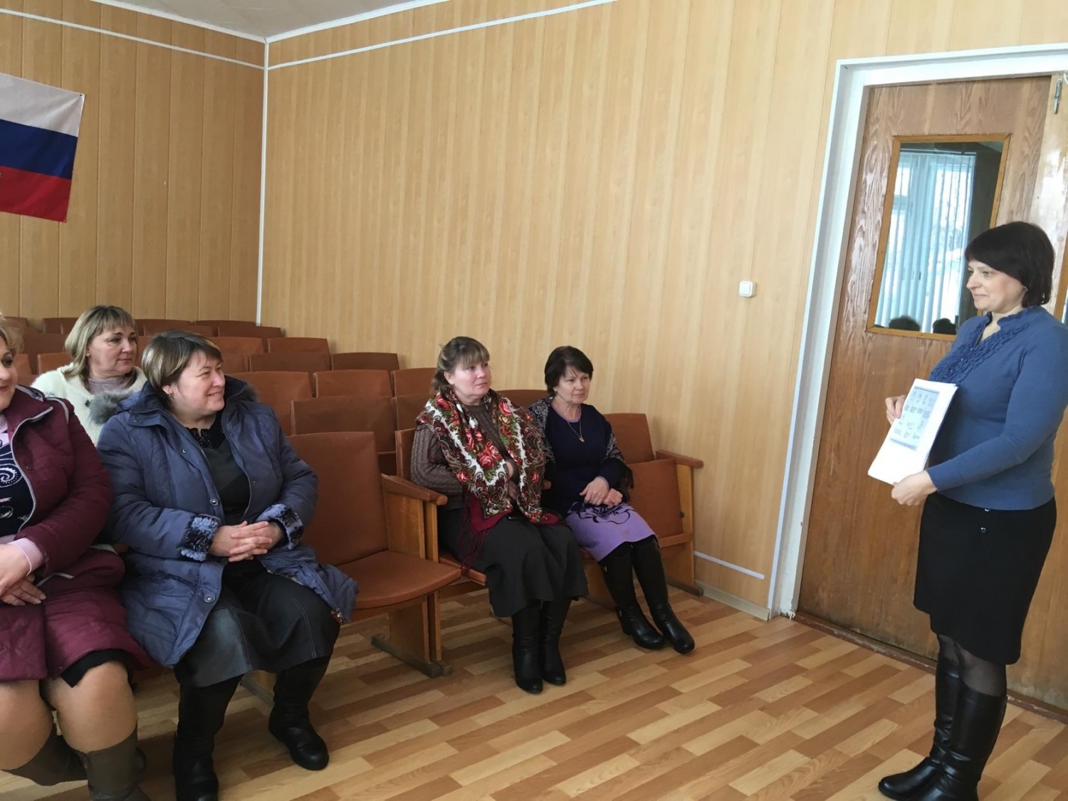 В районной администрации Малосердобинского района , в малом конференц-зале были прочитаны лекции 