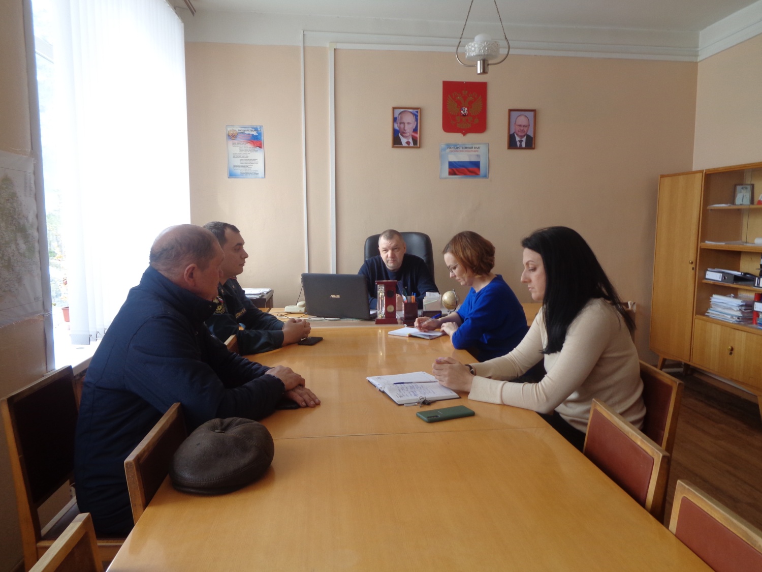В администрации Малосердобинского района состоялось заседание паводковой комиссии 