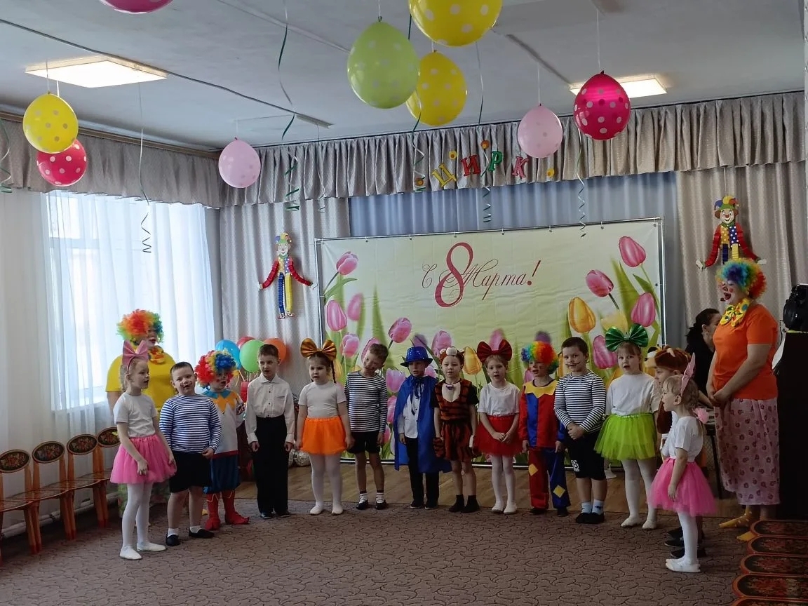  В детском саду «Солнышко прошли утренники, посвященные Женскому  дню 8 Марта