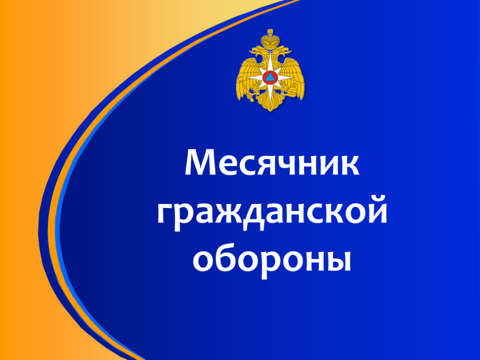 Месячник гражданской обороны в Малосердобинском районе Месячник гражданской обороны в Малосердобинском районе