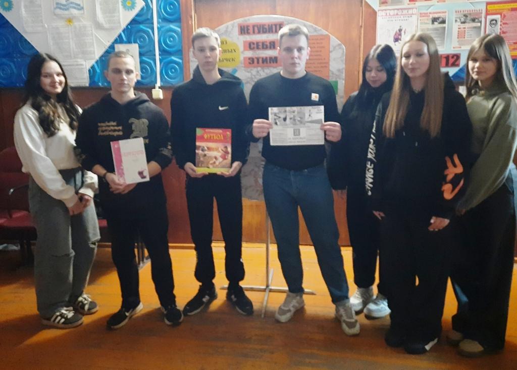 В Марьевском СДК проведена профилактическая беседа-игра «Путешествие в страну вредных привычек».