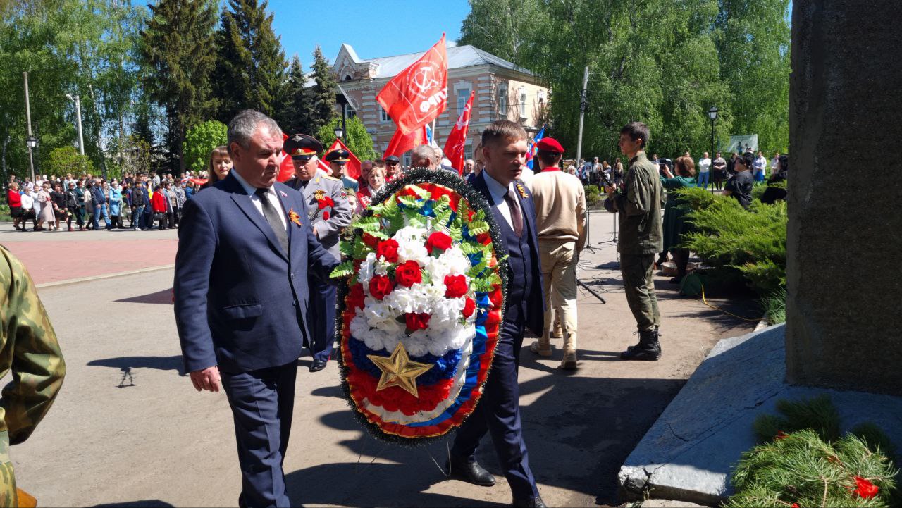 Торжественный митинг, посвященный 80-летию Победы в Великой Отечественной войне, состоялся в селе Малая Сердоба Торжественный митинг, посвященный 80-летию Победы в Великой Отечественной войне, состоялся в селе Малая Сердоба