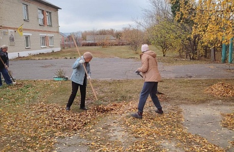 Сотрудники Дома детского творчества вышли на субботник, чтобы привести в порядок территорию Сотрудники Дома детского творчества вышли на субботник, чтобы привести в порядок территорию