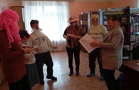В читальном зале Малосердобинской центральной районной библиотеки проведена познавательно-игровая программа «Браво, актер!»