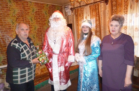 Поздравление с Новым годом на дому