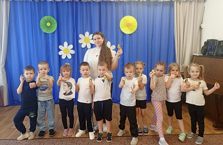 Воспитанники группы «Пчёлки» отправились в спортивное путешествие по творчеству Агнии Барто