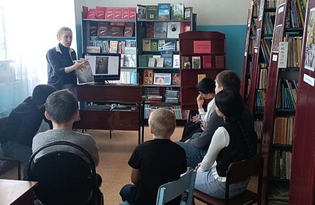 В Ключёвской библиотеке проведена художественно- поэтическая встреча «Врубель и Лермонтов».