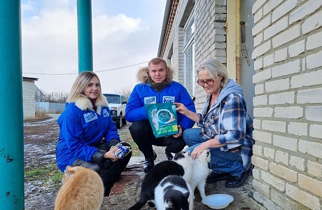 МГЕР Малосердобинского района провели акцию в поддержку бездомных животных. МГЕР Малосердобинского района провели акцию в поддержку бездомных животных.