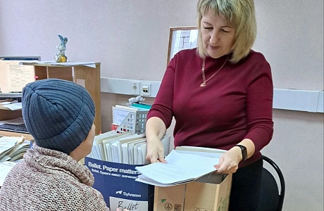 Прием документов постоянного срока хранения в архивный сектор Малосердобинского района