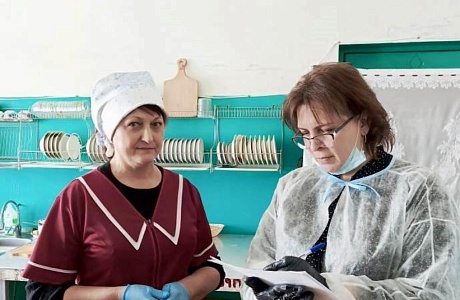 Проверка организации горячего питания в общеобразовательных организациях Малосердобинского района