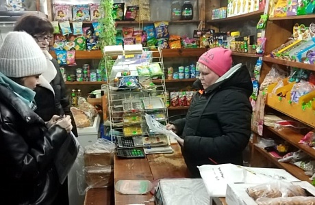 Проведено выездное мероприятие в рамках месячника по защите прав потребителей