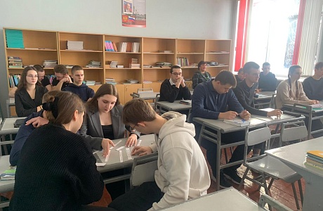 В стенах многопрофильного лицея проведен день молодого избирателя «Учусь быть гражданином». 