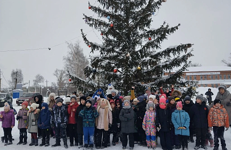 Праздничное закрытие Новогодней ёлки в Малосердобинском районе Праздничное закрытие Новогодней ёлки в Малосердобинском районе
