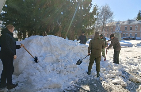 В Малосердобинском районе проводятся работы по благоустройству и санитарной очистке территорий