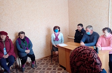 Заседание Совета общественности Дружаевского  сельсовета
