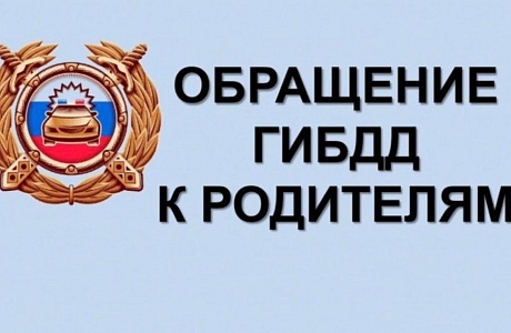 Обращение ГИБДД к родителям. Обращение ГИБДД к родителям.
