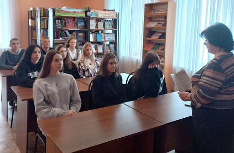 Председатель территориальной избирательной комиссии Малосердобинского района приняла участие в правовом часе: «Конституция основной закон государства!»