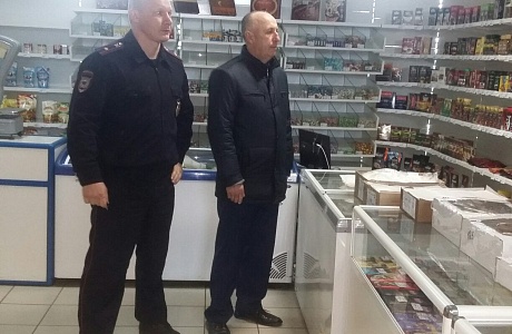 Рейд по легализации заработной платы, ликвидации «теневой экономики», незаконного оборота алкогольной продукции.