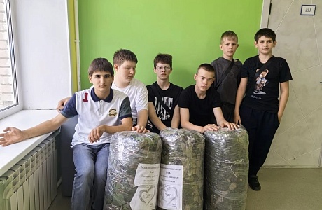 В рамках отрядных часов в лагере «Муравейник» на базе МБОУ многопрофильного лицея с. Малая Сердоба продолжается работа волонтёрской площадки «Мы вместе»