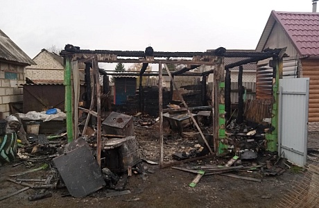 В селе Малая Сердоба произошел пожар В селе Малая Сердоба произошел пожар