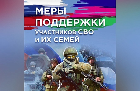 Меры социальной поддержки принимающих участие в специальной военной операции Меры социальной поддержки принимающих участие в специальной военной операции