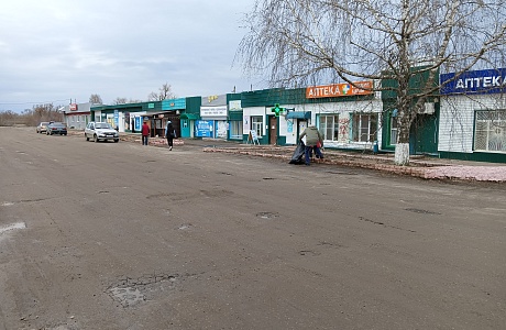 В Малосердобинском районе продолжается работа по благоустройству 