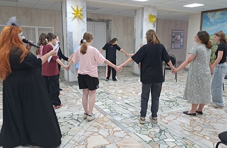 В рамках программы «Пушкинская карта» в районном Доме культуры прошёл актёрский тренинг «Талант актёра».
