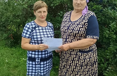 Профилактические беседы по пожарной безопасности с получателями социальных услуг