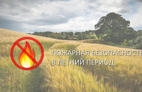 Пожарная безопасность в летний период Пожарная безопасность в летний период