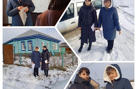 Профилактический рейд по семьям группы социального риска. 