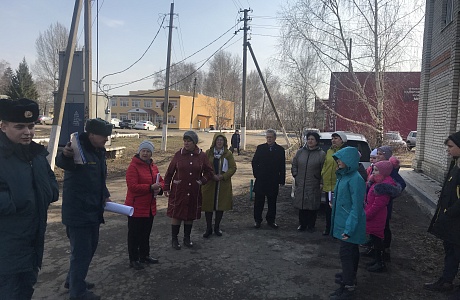 На территории Малосердобинского района прошли пожарно-тактические учения