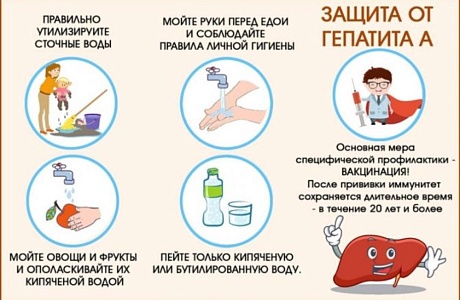 «Профилактика острого вирусного гепатита А».