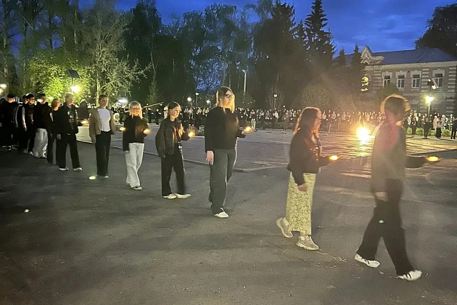Лицеисты почтили память героев Великой Отечественной войны.
