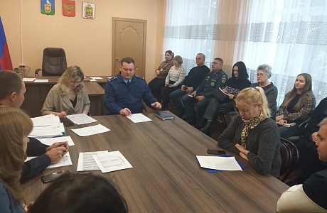 Состоялось заседание антинаркотической комиссии Малосердобинского района