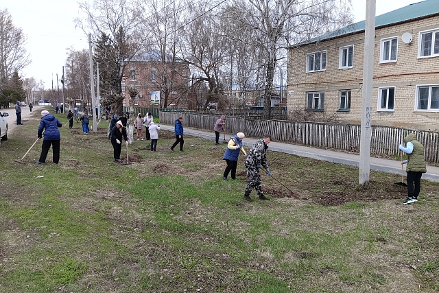 В Малосердобинском районе состоялся субботник