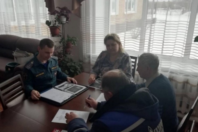 Профилактика пожаров в жилом фонде населенных пунктов Малосердобинского района. 