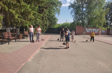 На территории Малосердобинского района проведена "санитарная пятница"