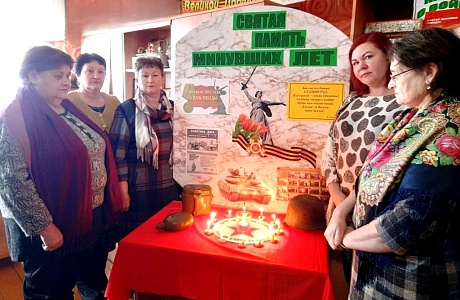Марьевский Дом культуры совместно с библиотекой провели урок памяти «Не ради славы и наград мы защищали Сталинград»