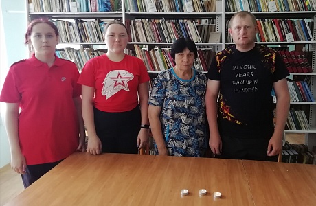Виртуальная экскурсия «Память в граните» проведена в библиотеке села Топлое