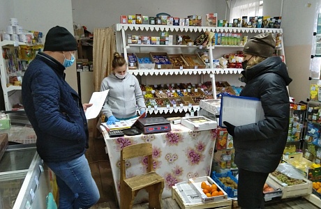 В Малосердобинском районе продолжаются рейды по контролю за соблюдением масочного режима.