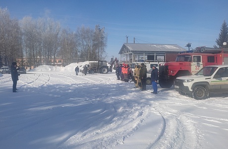 На территории Малосердобинского района  проведены практические мероприятия в рамках первого этапа командно-штабного учения